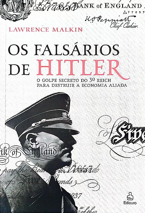 Livro os Falsários de Hitler Autor Malkin, Lawrence (2007) [seminovo]