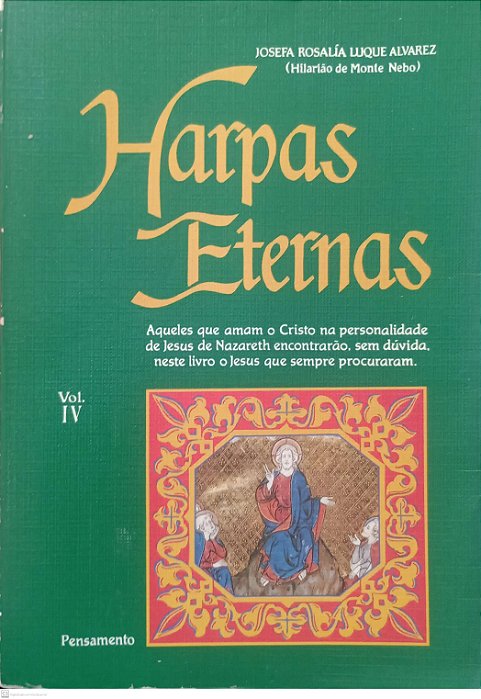 Livro Harpas Eternas Vol. 4 Autor Alvarez, Josefa Rosalía Luque [usado]