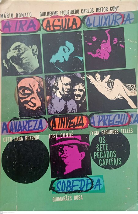 Livro os Sete Pecados Capitais Autor Vários Autores (1964) [usado]