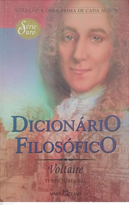 Livro Dicionário Filosófico Autor Voltaire (2006) [usado]