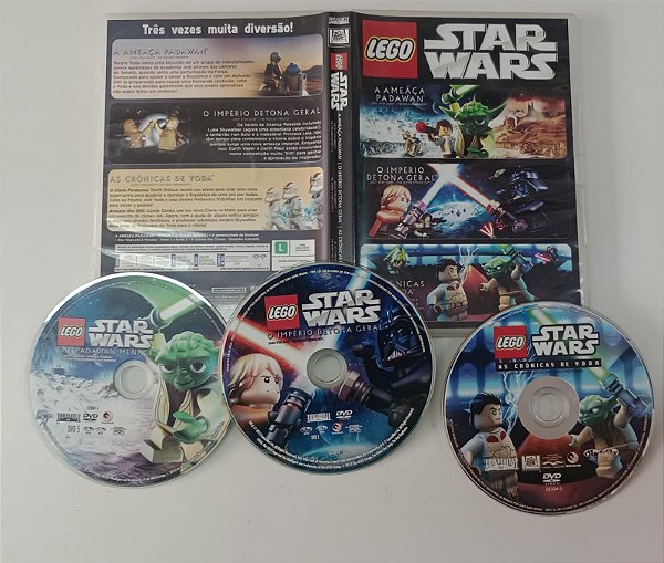 Dvd Lego Star Wars Trilogia [3 Dvds] Editora [usado]