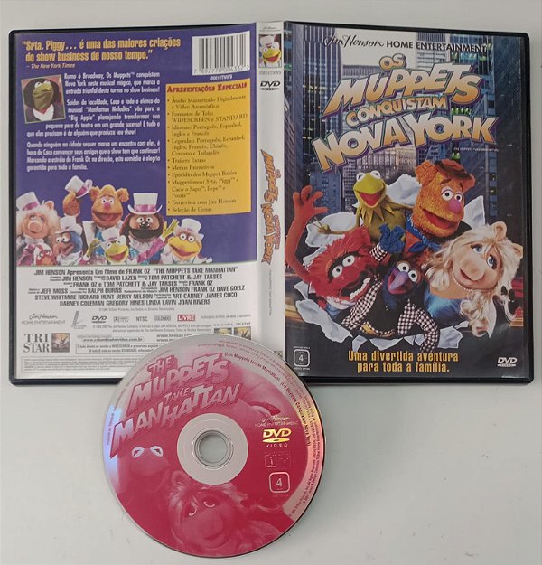 Dvd os Muppets Conquistam Nova York Editora Frank Oz [usado]