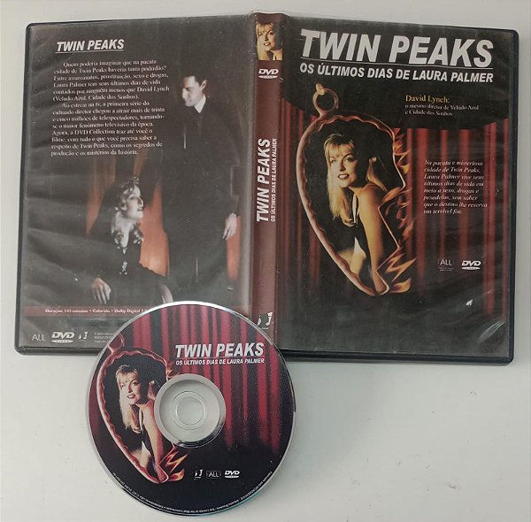 Dvd Twin Peaks - o Últimos Dias de Laura Palmer Editora David Lynch [usado]