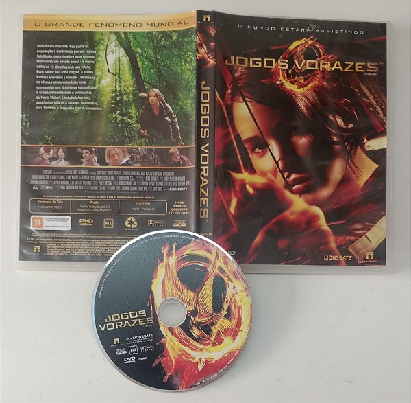 Dvd Jogos Vorazes Editora Gary Ross [usado]
