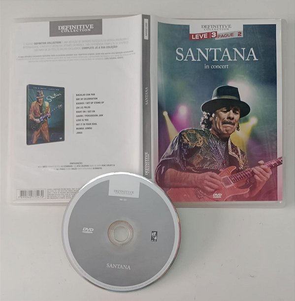 Dvd Santana - In Concert Editora [usado]