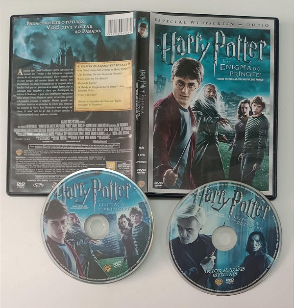 Dvd Harry Potter e o Enigma do Príncipe [dvd Duplo] Editora David Yates [usado]