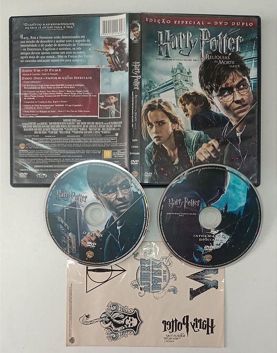 Dvd Harry Potter e as Relíquias da Morte - Parte 1 [dvd Duplo] Editora David Yates [usado]