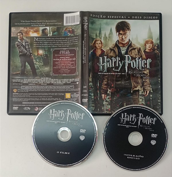 Dvd Harry Potter e as Relíquias da Morte - Parte 2 [dvd Duplo] Editora David Yates [usado]