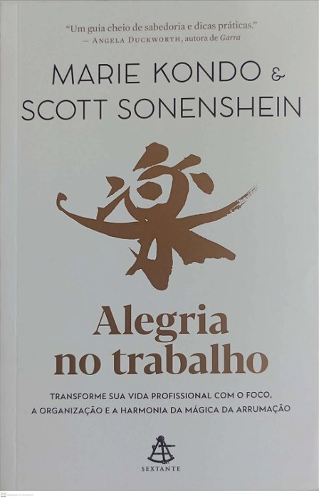 Livro Alegria no Trabalho Autor Kondo, Marie (2022) [seminovo]