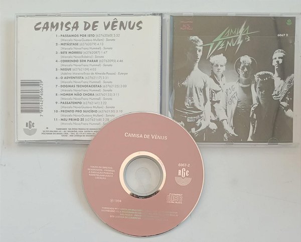 Cd Camisa de Vênus (1994) Interprete Camisa de Vênus (1994) [usado]