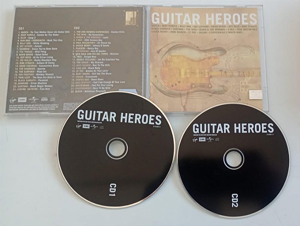 Cd Guitar Heroes - Vários Artistas Interprete Vários Artistas [usado]