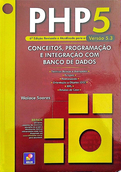 Livro Php 5 Autor Soares, Walace (2012) [seminovo]