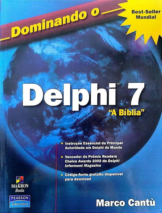 Livro Delphi 7 Autor Cantù, Marco (2003) [seminovo]
