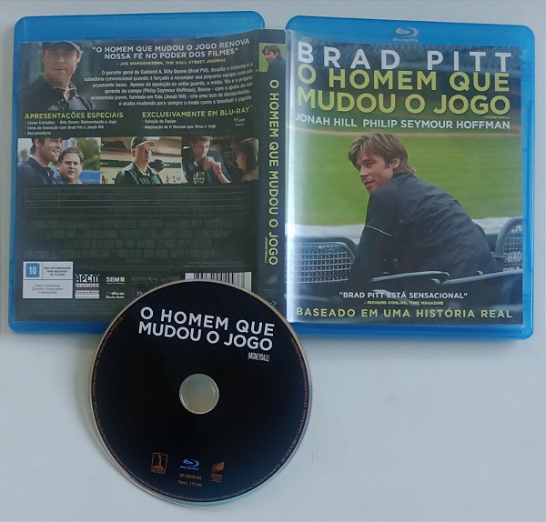 Dvd o Homem que Mudou o Jogo [blu-ray] Editora Bennett Miller [usado]