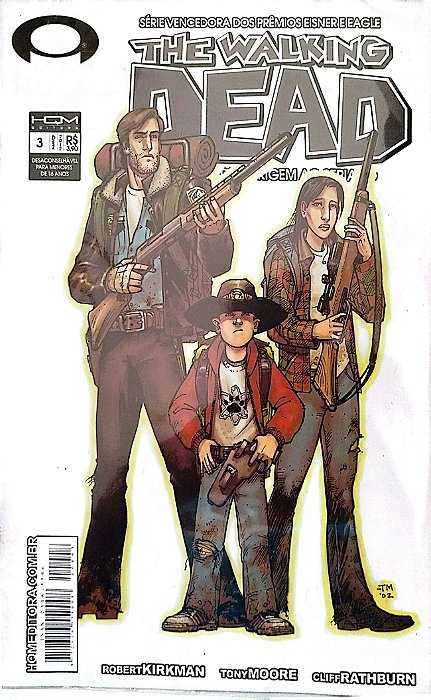 Gibi The Walking Dead #3 Autor (2012) [seminovo]