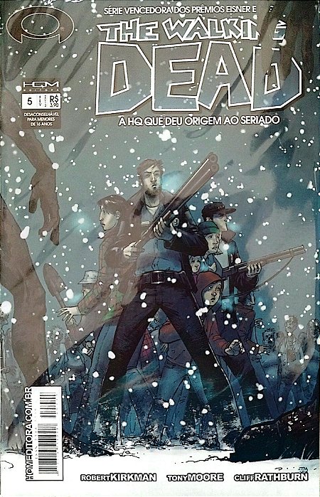 Gibi The Walking Dead #5 Autor (2013) [seminovo]