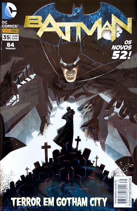 Gibi Batman #35 - os Novos 52! Autor (2015) [seminovo]