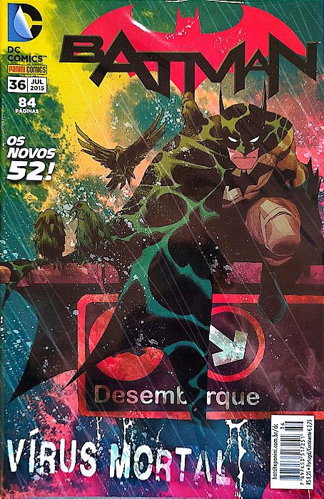 Gibi Batman #36 - os Novos 52! Autor (2015) [seminovo]