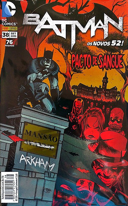 Gibi Batman #38 - os Novos 52! Autor (2015) [seminovo]