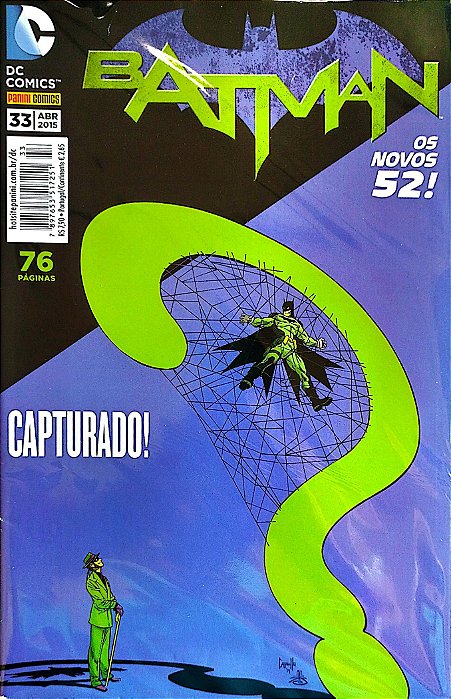 Gibi Batman #33 - os Novos 52! Autor (2015) [seminovo]