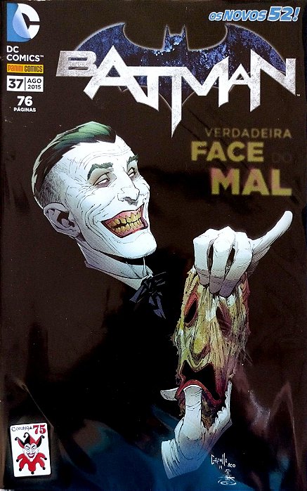 Gibi Batman #37 - os Novos 52! Autor (2015) [seminovo]