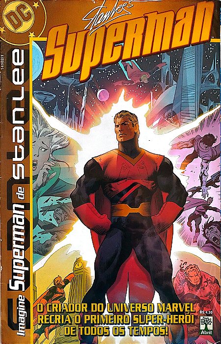 Gibi Imagine Superman Stan Lee Autor (2002) [usado]