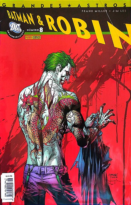 Gibi Batman & Robin #8 - Grandes Astros Autor (2008) [seminovo]