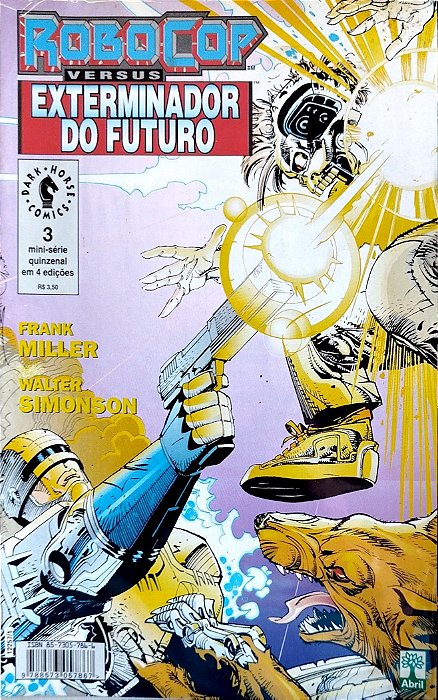 Gibi Robocop Versus Exterminador do Futuro 33 Autor (1999) [usado]