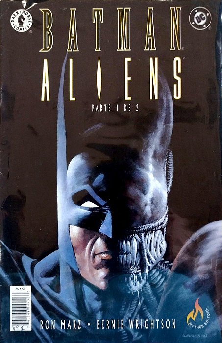 Gibi Batman Aliens Completo - 2 Volumes Autor (1997) [usado]