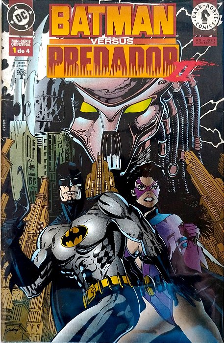 Gibi Batman Versus Predador 2 Completo - 4 Volumes Autor (1996) [usado]