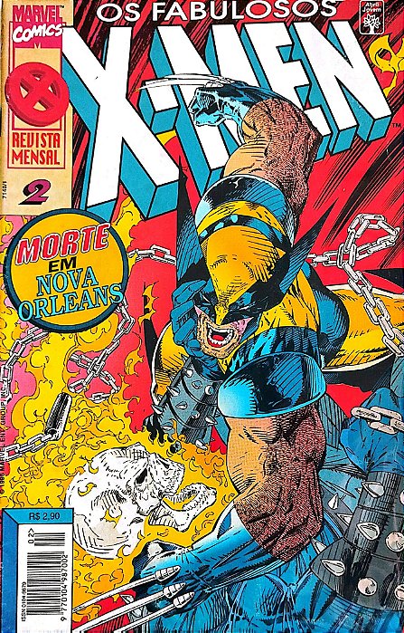 Gibi os Fabulosos X-men #2 Autor (1996) [usado]