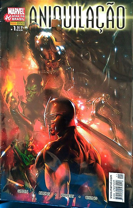 Gibi Aniquilação #1 Autor (2007) [seminovo]