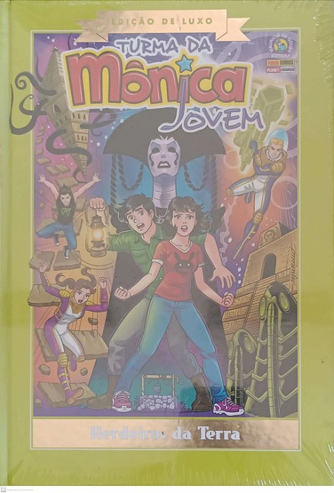 Gibi Turma da Mônica Jovem - Herdeiros da Terra (ed. de Luxo) Autor (2021) [novo]