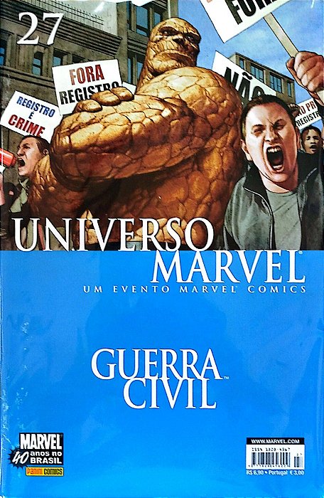 Gibi Universo Marvel #27 Autor (2007) [usado]