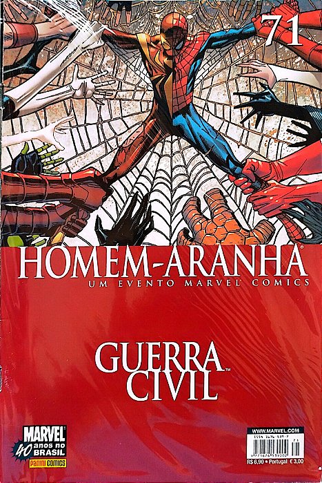 Gibi Homem-aranha #71 Autor (2007) [usado]