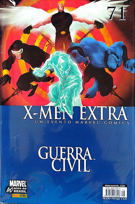 Gibi X-men Extra #71 Autor (2007) [seminovo]