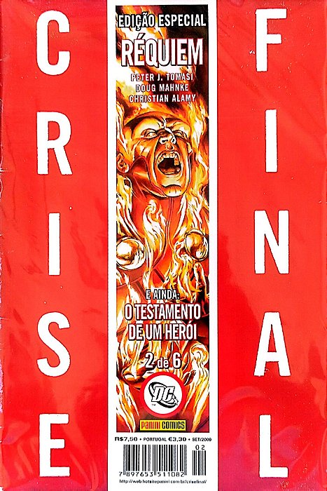 Gibi Crise Final Especial #2 Autor (2009) [seminovo]