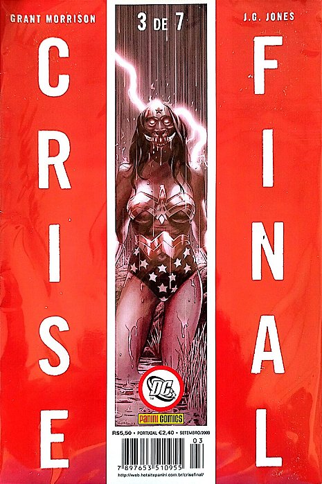 Gibi Crise Final #3 Autor (2009) [seminovo]