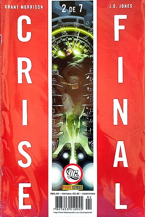 Gibi Crise Final #2 Autor (2009) [seminovo]