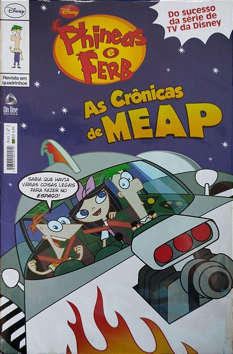 Gibi Phineas e Ferb #2 Autor (2011) [usado]