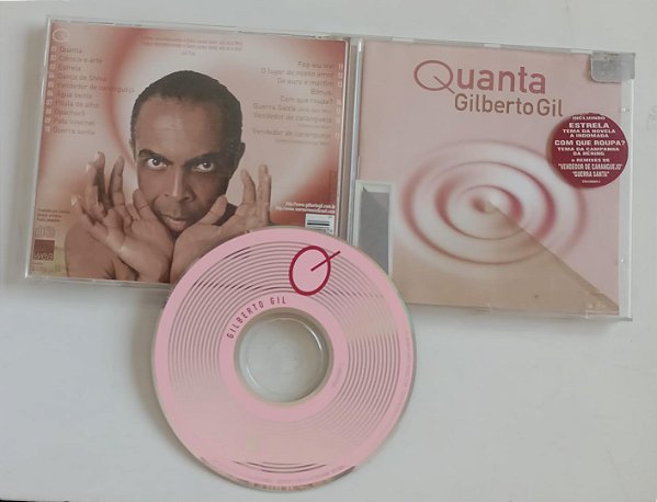 Cd Quanta - Gilberto Gil Interprete Gilberto Gil (1997) [usado]