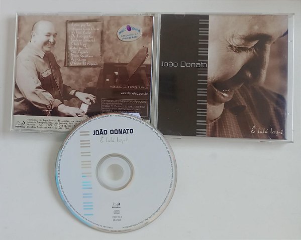 Cd Ê Lalá Lay-ê / João Donato Interprete João Donato (2001) [usado]