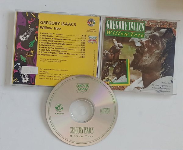 Cd Willow Tree - Gregory Isaacs Interprete Gregory Isaacs (1993) [usado]