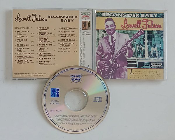 Cd Reconsider Baby - Lowell Fulson Interprete Lowell Fulson (1991) [usado]