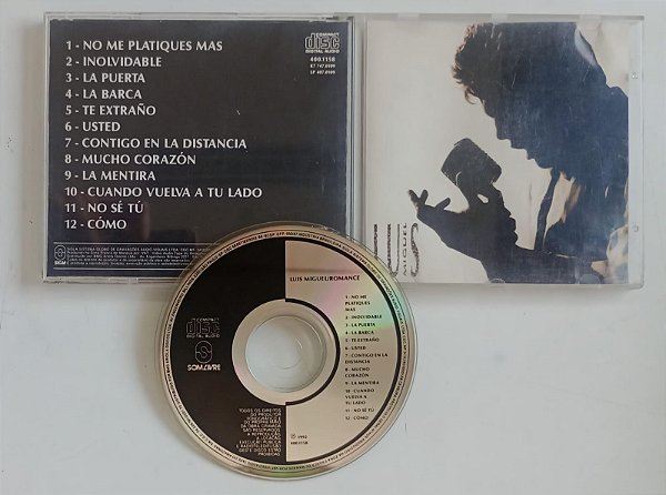 Cd Romance - Luis Miguel Interprete Luis Miguel (1992) [usado]