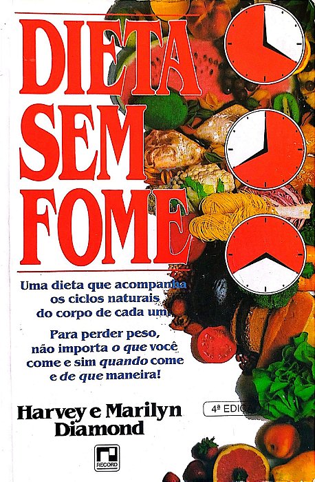 Livro Dieta sem Fome Autor Diamond, Harvey (1995) [usado]