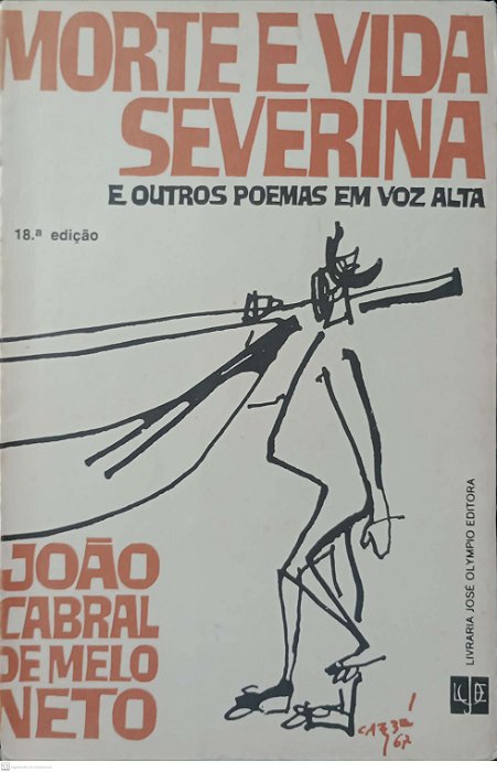 Livro Morte e Vida Severina e Outros Poemas em Voz Alta Autor Neto, João Cabral de Melo (1983) [usado]