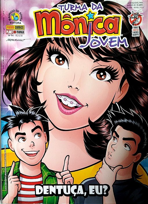 Gibi Turma da Mônica Jovem #94 Autor Dentuça, Eu? (2016) [usado]