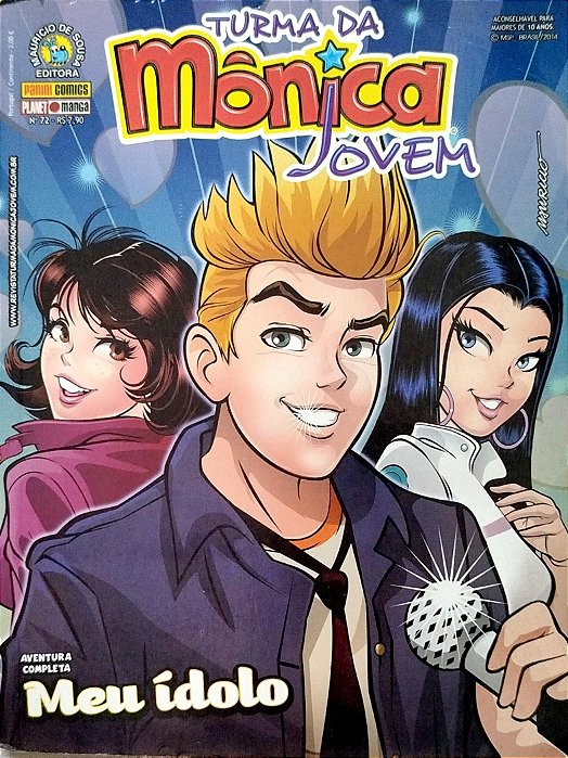 Gibi Turma da Mônica Jovem #72 Autor (2014) [usado]