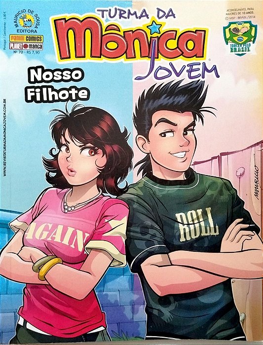 Gibi Turma da Mônica Jovem #70 Autor (2014) [usado]